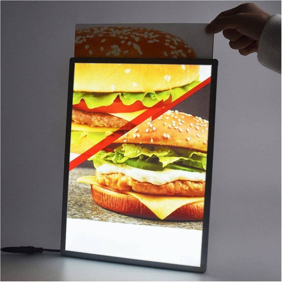 Slim Glass LED Frame 