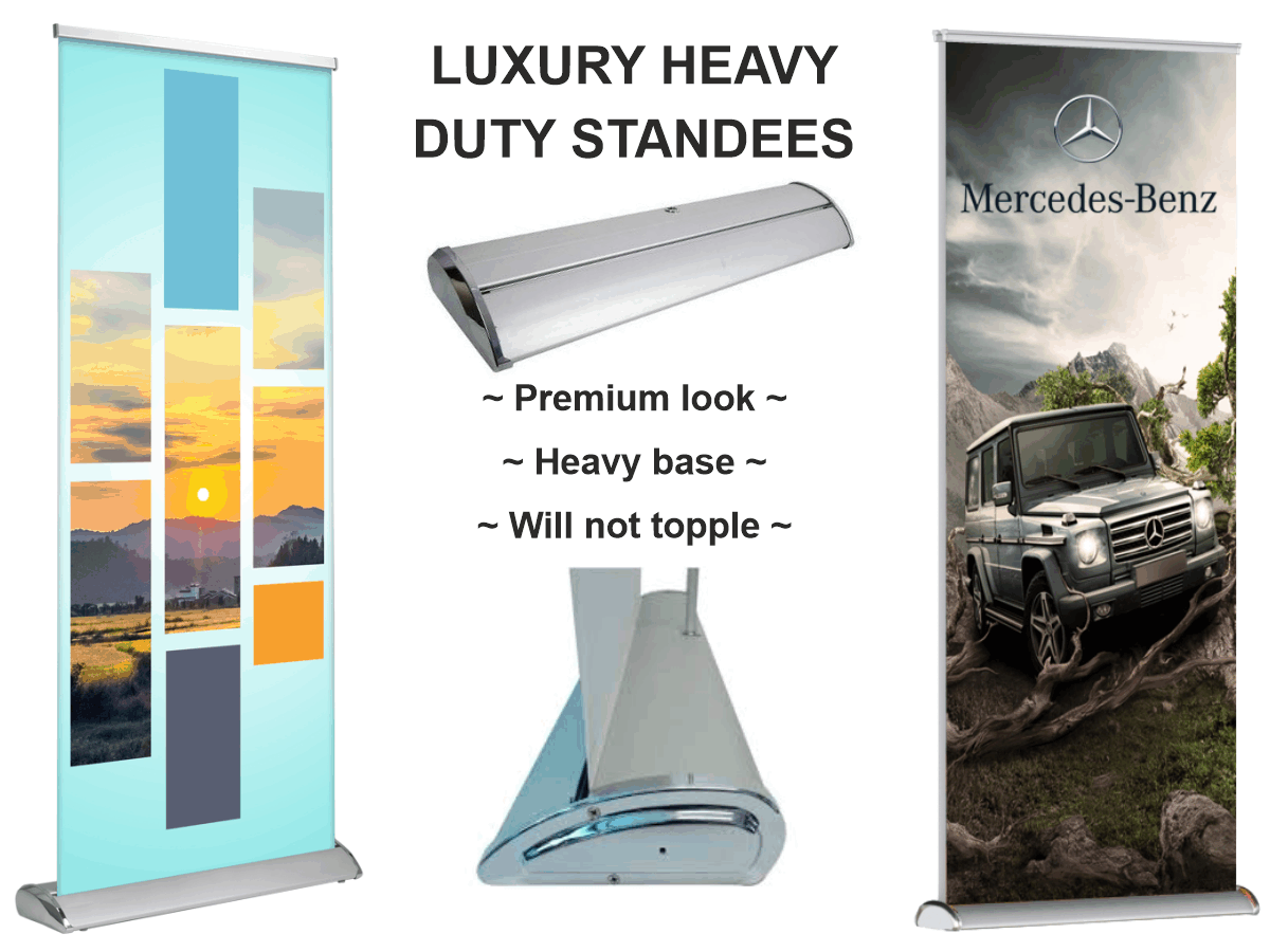 Luxury Roll Up Standee 