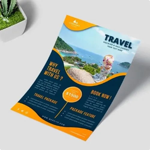 8.5 X 11 Inch (A4) Flyer + Four Colour 