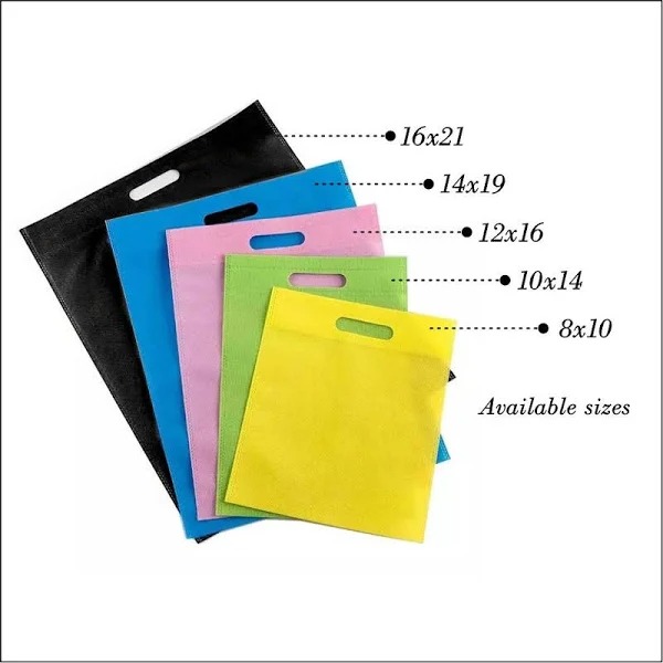 D Cut + Non Woven Bag + Printed
