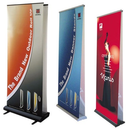 Double Side Roll Up Standee 
