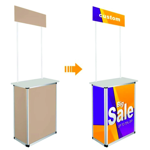 MDF Promotional Tables With Print 