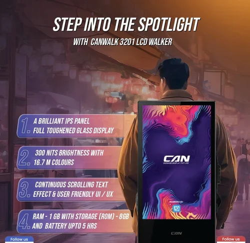 CAN Video Walker LED Signage 